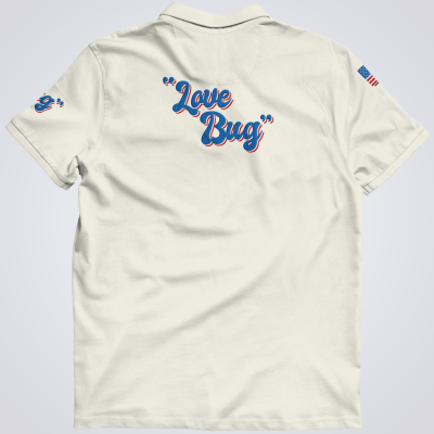 Camisa pólo bug do amor