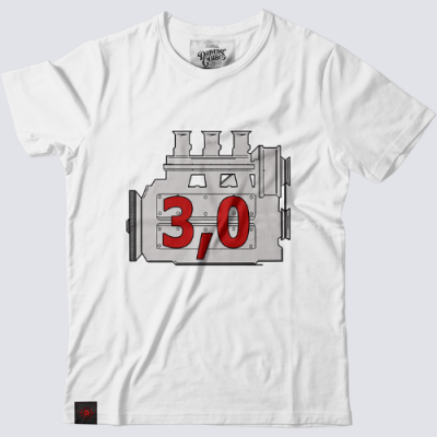 Flaches 6-T-Shirt - 3,0